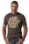 JP1880 851001 Rolling Stones Retro Logo T-skjorte Hasselnøtt TALL - TALL T-skjorter - Ekstra Lange T-skjorter