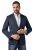 JP1880 851032 Blazer med lett halvfôr Mørkeblå - Dresser og blazere - Dresser i store størrelser