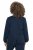 Ulla Popken 851040 Sweatjakke med glidelås Mørkeblå - Collegegensere - Sweatshirts til dame – store størrelser
