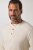JP1880 851075 Langermet Henley t-skjorte Sandgrå TALL - TALL T-skjorter - Ekstra Lange T-skjorter