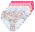 Ulla Popken 851140 Blomstrete truser 5-pakning Rosa - Truser - 