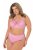 Ulla Popken 851165 Boksertruser med blonder Rosa - Truser - 