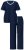 Ulla Popken 851245 Stripete pyjamas Mørkeblå - Pyjamas/Loungewear - 