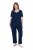 Ulla Popken 851245 Stripete pyjamas Mørkeblå - Pyjamas/Loungewear - 