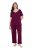 Ulla Popken 851245 Pyjamas Bærrød - Pyjamas/Loungewear - 