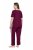 Ulla Popken 851245 Pyjamas Bærrød - Pyjamas/Loungewear - 