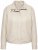 Ulla Popken 851329 Bikerjakke i skinnlook med glidelås Taupe - Jakker - Damejakker i store størrelser