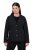 Ulla Popken 851341 Nålestripet stretchblazer Svart - Blazere - Blazere i store størrelser for dame
