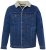 JP1880 851363 Jeansjakke med teddyfôr Denimblå TALL - TALL jakker - TALL jakker med ekstra lengde