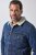 JP1880 851363 Jeansjakke med teddyfôr Denimblå TALL - TALL jakker - TALL jakker med ekstra lengde