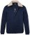 Men+ 369 Jakke bellyfit med teddykrage Mørkeblå - Jakker - Store jakker - 2XL-12XL