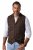 JP1880 851395 Rutete tweedvest med stretch Mørkebrun - Dresser og blazere - Dresser i store størrelser