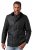 JP1880 851493 Vokset jakke med kordfløyelskrage Svart - Jakker - Store jakker - 2XL-12XL