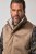 JP1880 851516 Semskevest med teddyfôr Beige - Jakker - Store jakker - 2XL-12XL