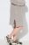 Ulla Popken 851563 Langermet strikket kjole Beige - Kjoler - Kjoler for alle størrelser