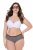 Ulla Popken 851730 Mønstrede truser 5-pakning Beige - Truser - 