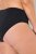 Ulla Popken 851752 Stripete truser 5-pakning Svart - Truser - 