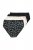 Ulla Popken 851752 Stripete truser 5-pakning Svart - Truser - 