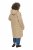 Ulla Popken 851764 Oversized kåpe med avtakbar hette Sand - Frakker - Kåper i store størrelser