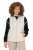Ulla Popken 851781 Quiltet vest med hette Benhvit - Vester - 
