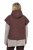 Ulla Popken 851785 Oversize quiltet vest med hette Brun - Vester - 