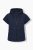 Ulla Popken 851785 Oversize quiltet vest med hette Mørkeblå - Vester - 