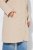 Ulla Popken 851811 Vattert kåpe Beige - Frakker - Kåper i store størrelser
