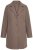 Ulla Popken 851829 Ullkåpe i A-fasong med jakkeslag Lysebrun - Frakker - Kåper i store størrelser