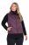 Ulla Popken 851833 Quiltet vest med ståkrage Brun - Vester - 
