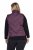 Ulla Popken 851833 Quiltet vest med ståkrage Brun - Vester - 