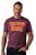 JP1880 851910 Rolling Stones Vintage Logo T-skjorte Aubergine - Band T-skjorter - Band-t-skjorter i store størrelser