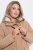Ulla Popken 852028 Parkas Beige - Frakker - Kåper i store størrelser