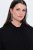 Ulla Popken 852167 Blazer med skjortekrage Svart - Blazere - Blazere i store størrelser for dame