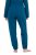 Ulla Popken 852725 Hjemmebukser Petrol - Pyjamas/Loungewear - 