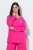 Ulla Popken 852747 Langermet pyjamasoverdel Rosa - Pyjamas/Loungewear - 