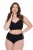 Ulla Popken 852930 Truser Svart - Truser - 