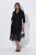 Ulla Popken 852937 Jerseykjole Svart - Jerseykjoler - 