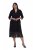 Ulla Popken 852937 Jerseykjole Svart - Jerseykjoler - 