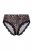 Ulla Popken 853106 Dyremønstrede stringtruser Svart - Truser - 