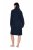 Ulla Popken 853353 Hjemmekjole med hette Mørkeblå - Pyjamas/Loungewear - 