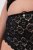 Ulla Popken 853495 Blomstrete truser 3-pakning Svart - Truser - 