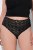 Ulla Popken 853495 Blomstrete truser 3-pakning Svart - Truser - 