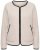 Ulla Popken 853685 Teddyjakke Champagne - Jakker - Damejakker i store størrelser