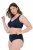 Ulla Popken 853698 Truser med blonder 5-pakning Svart - Truser - 