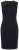 Ulla Popken 853766 Ermeløs bodycon-kjole med strass Svart - Sommerkjoler - Sommerkjoler for kvinner i store størrelser
