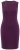 Ulla Popken 853766 Bodycon-kjole med strass Plomme - Aftenkjoler - Selskapskjoler for kvinner