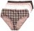 Ulla Popken 854114 Rutete truser 5-pakning Taupe - Truser - 