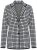 Ulla Popken 855173 Strikket rutete blazer Benhvit - Blazere - Blazere i store størrelser for dame