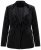 Ulla Popken 855499 Fløyelsblazer med strass Svart - Blazere - Blazere i store størrelser for dame