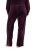 Ulla Popken 856119 Hjemmebukser Plomme - Pyjamas/Loungewear - 